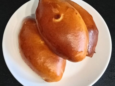 Пирожок с картофелем и грибами