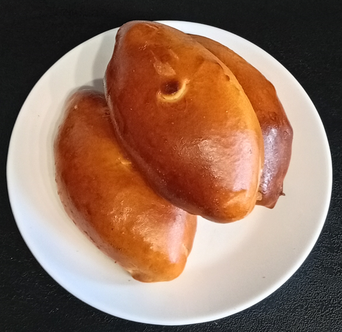 Пирожок с картофелем и грибами