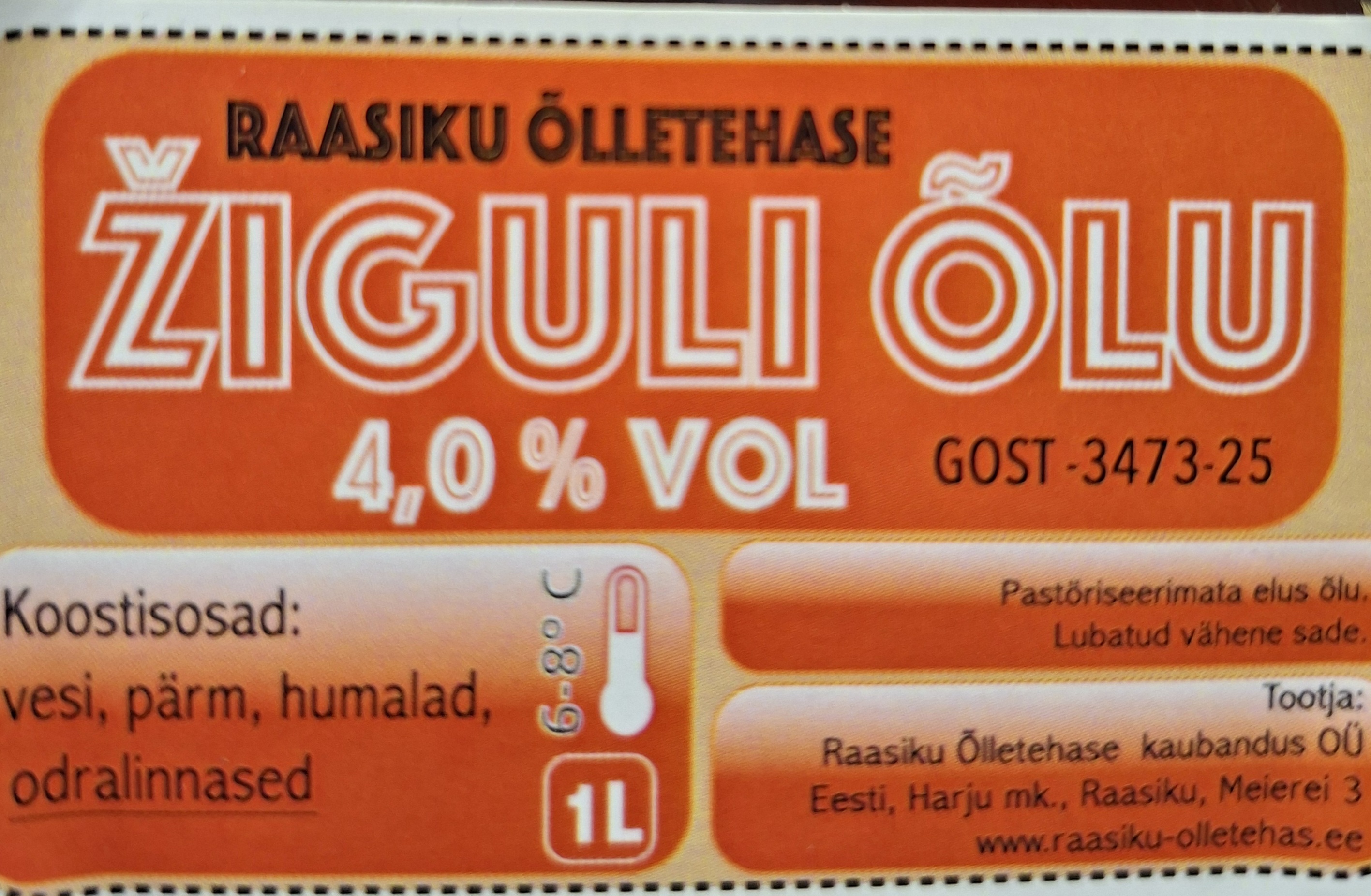 Raasiku Žiguli 0.4 L